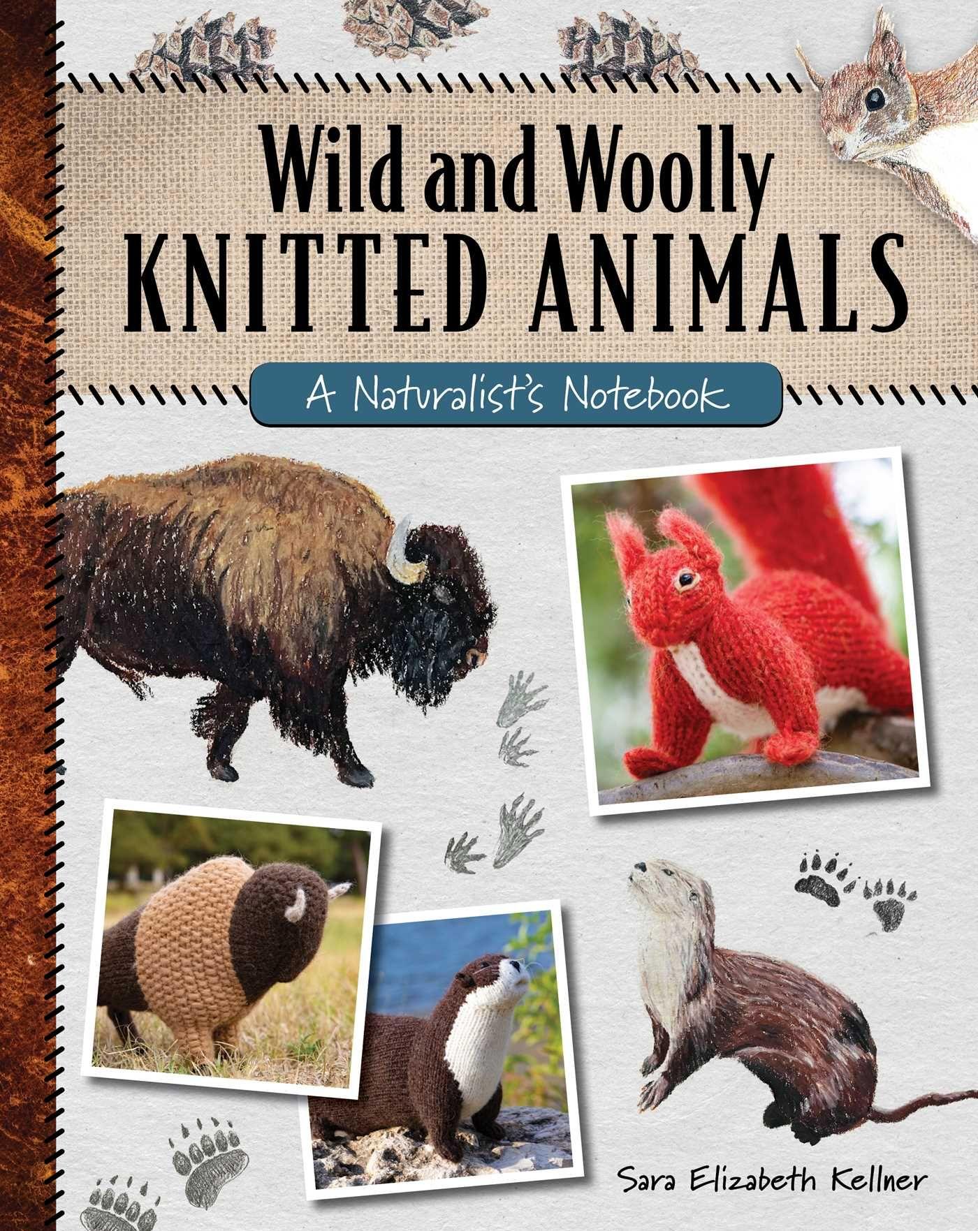 Vorderes Coverbild Wild and Woolly Knitted Animals