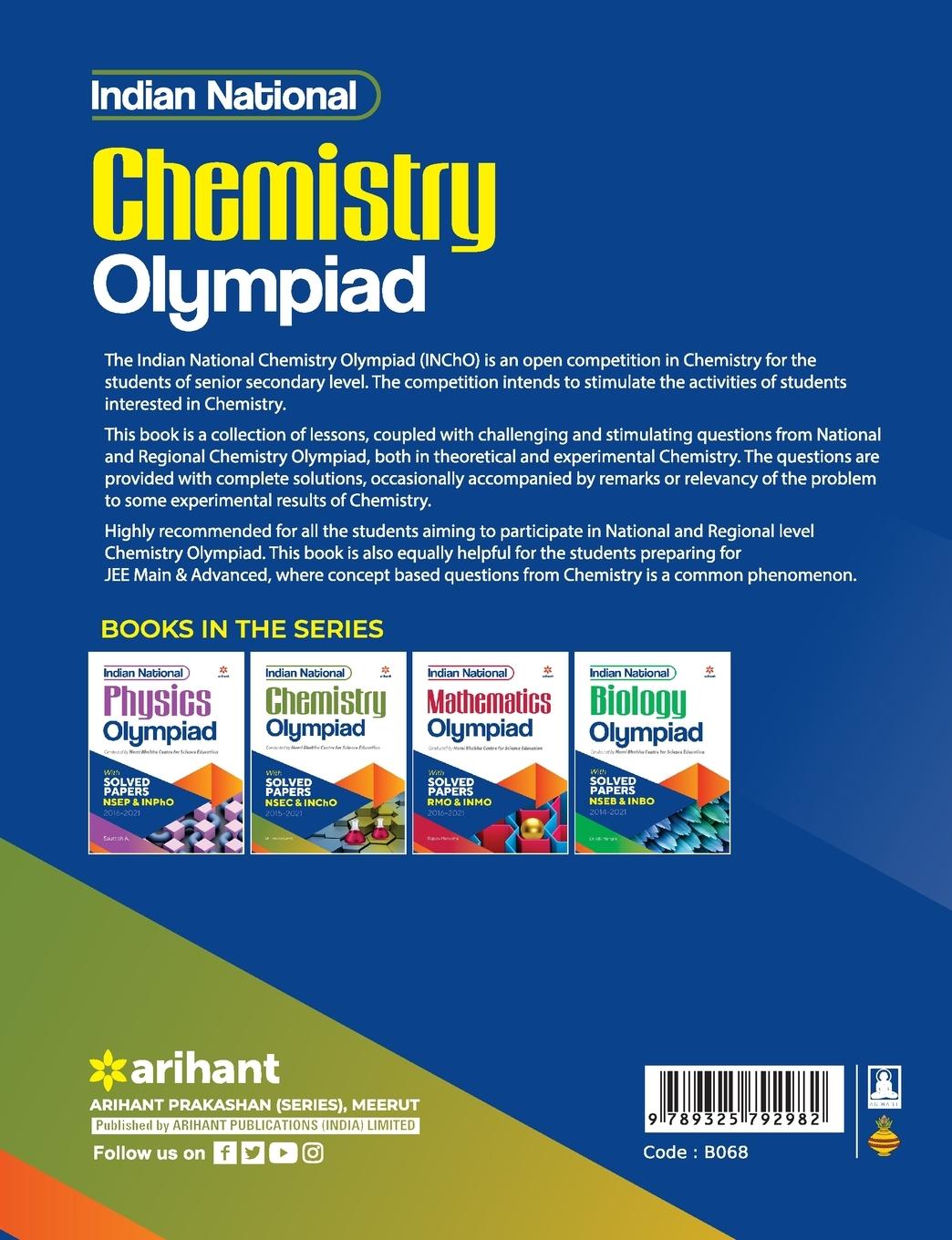 Rückseitencover Olympiads Chemistry (E)