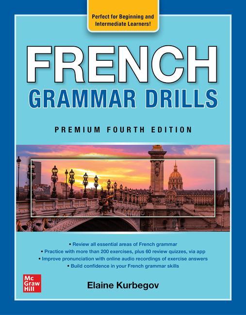 Vorderes Coverbild French Grammar Drills, Premium Fourth Edition
