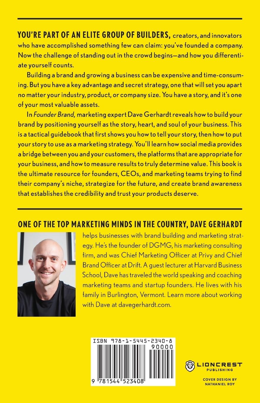 Rückseitencover Founder Brand