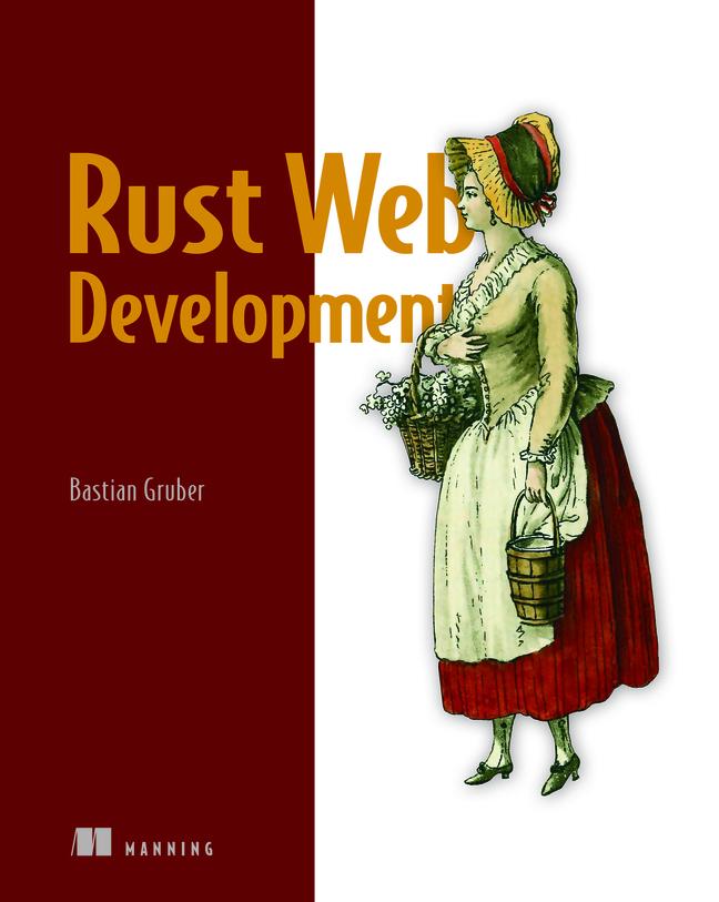 Vorderes Coverbild Rust Web Development