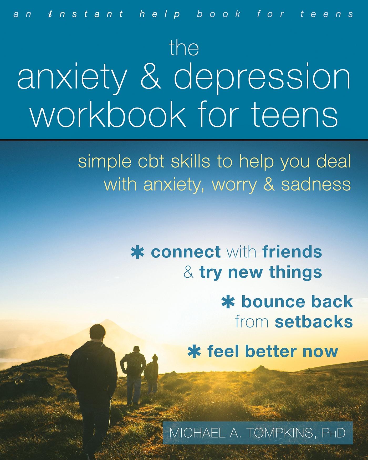 Vorderes Coverbild The Anxiety and Depression Workbook for Teens