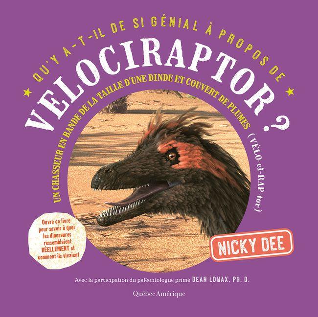 Vorderes Coverbild Qu'y A-T-Il de Si Génial À Propos de Velociraptor