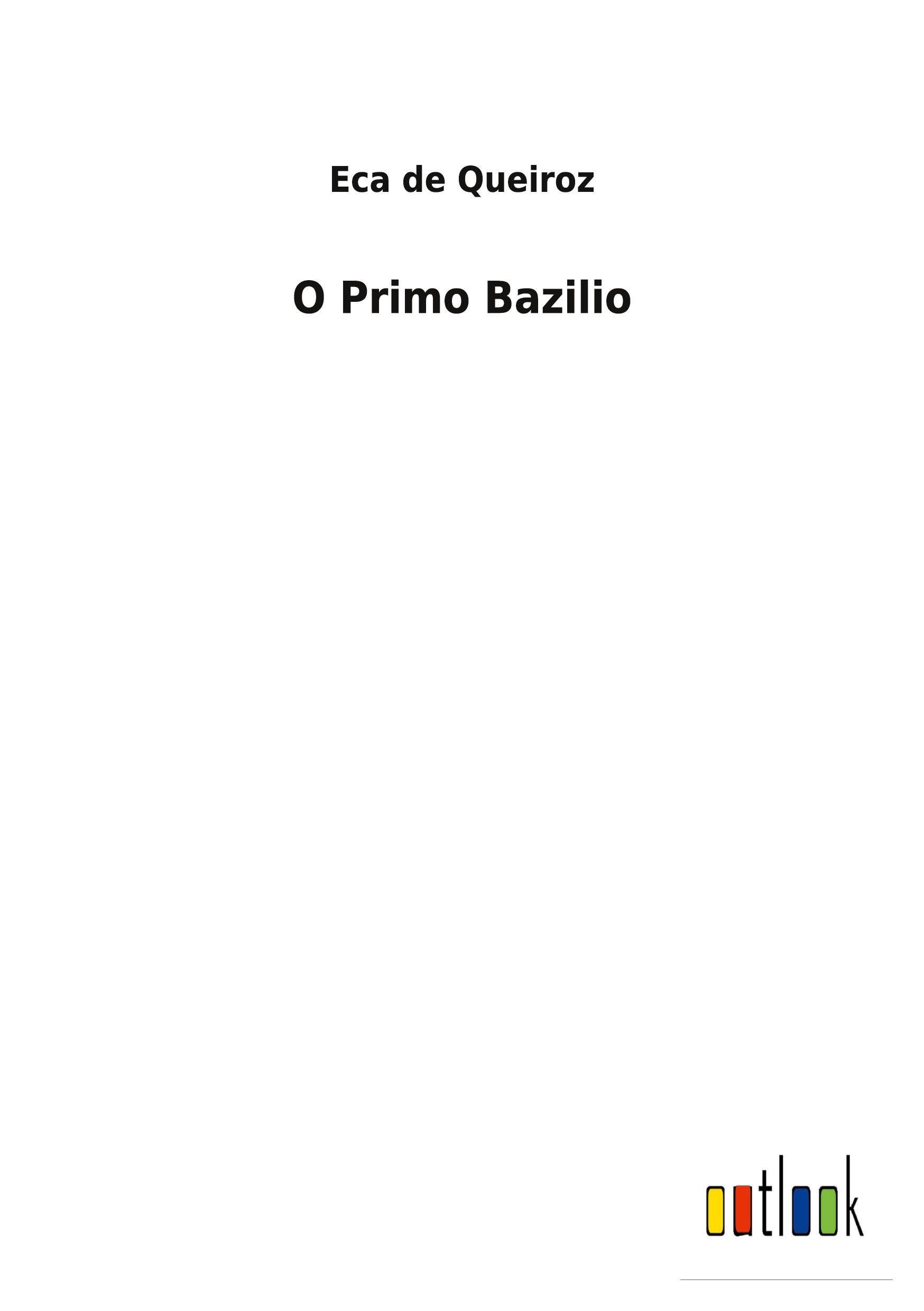 Vorderes Coverbild O Primo Bazilio