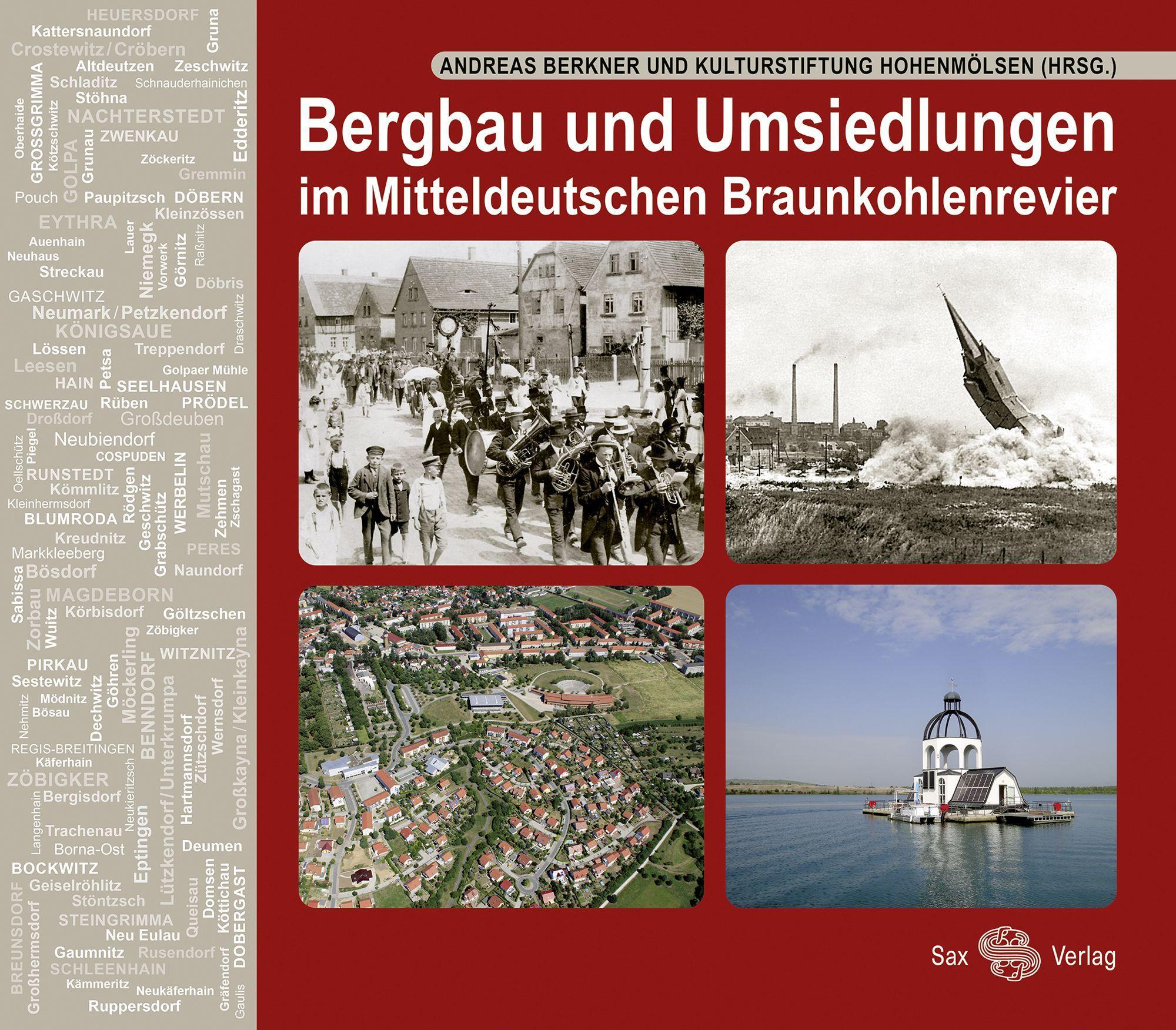Vorderes Coverbild Bergbau und Umsiedlungen im Mitteldeutschen Braunkohlenrevier