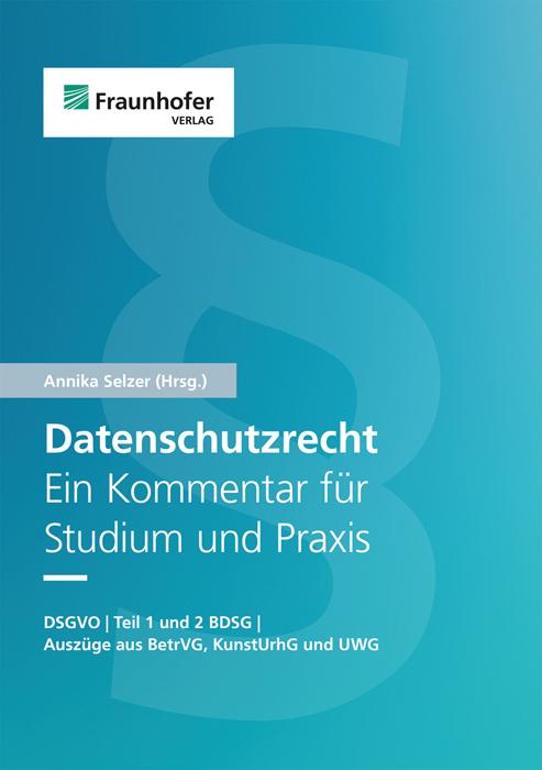 Vorderes Coverbild Datenschutzrecht. Ein Kommentar für Studium und Praxis