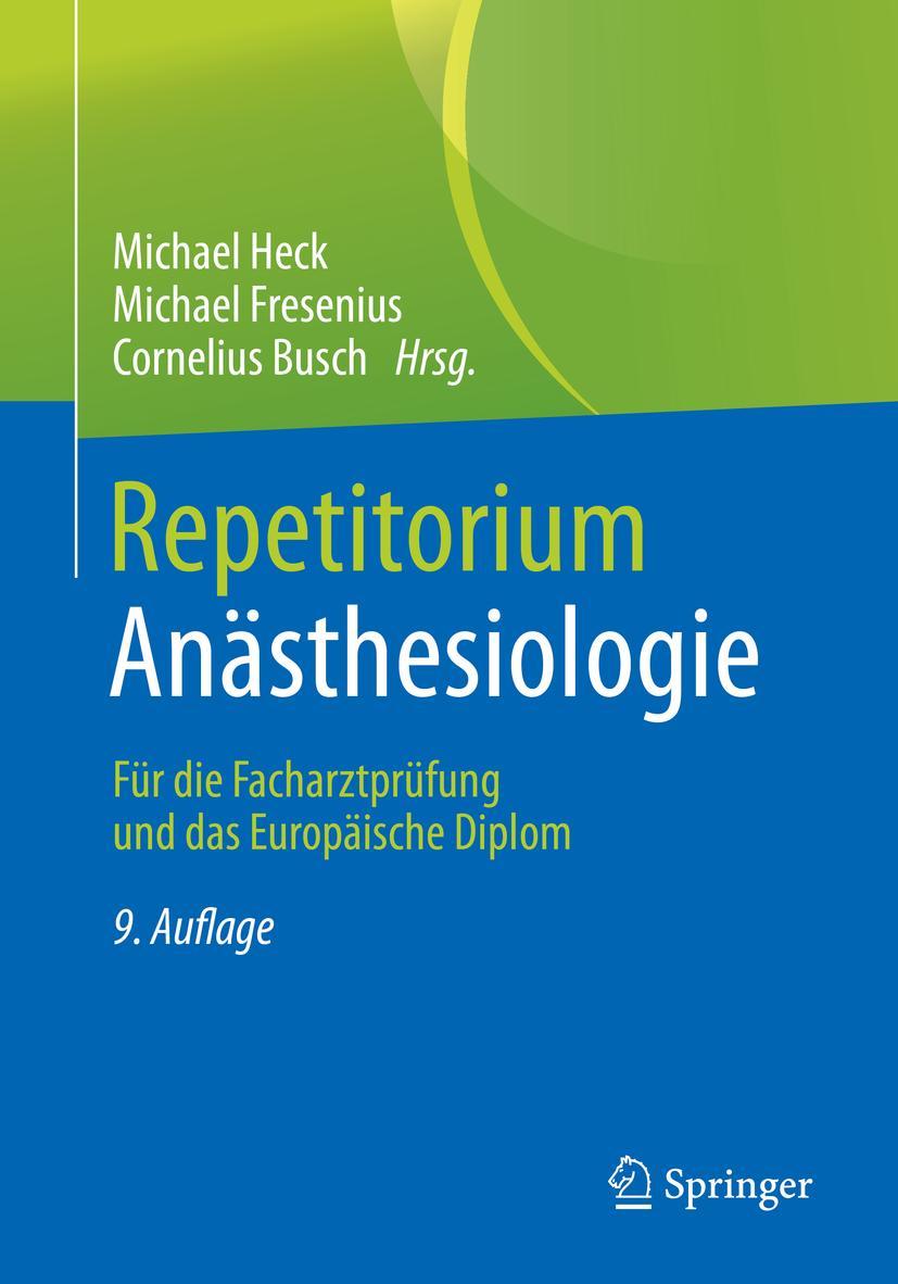 Vorderes Coverbild Repetitorium Anästhesiologie