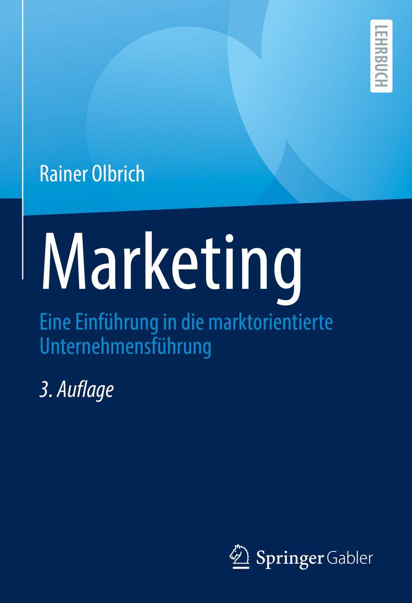 Vorderes Coverbild Marketing