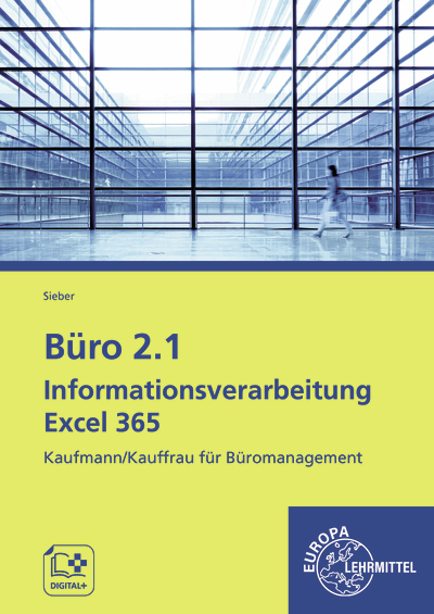 Vorderes Coverbild Büro 2.1 - Informationsverarbeitung Excel 365