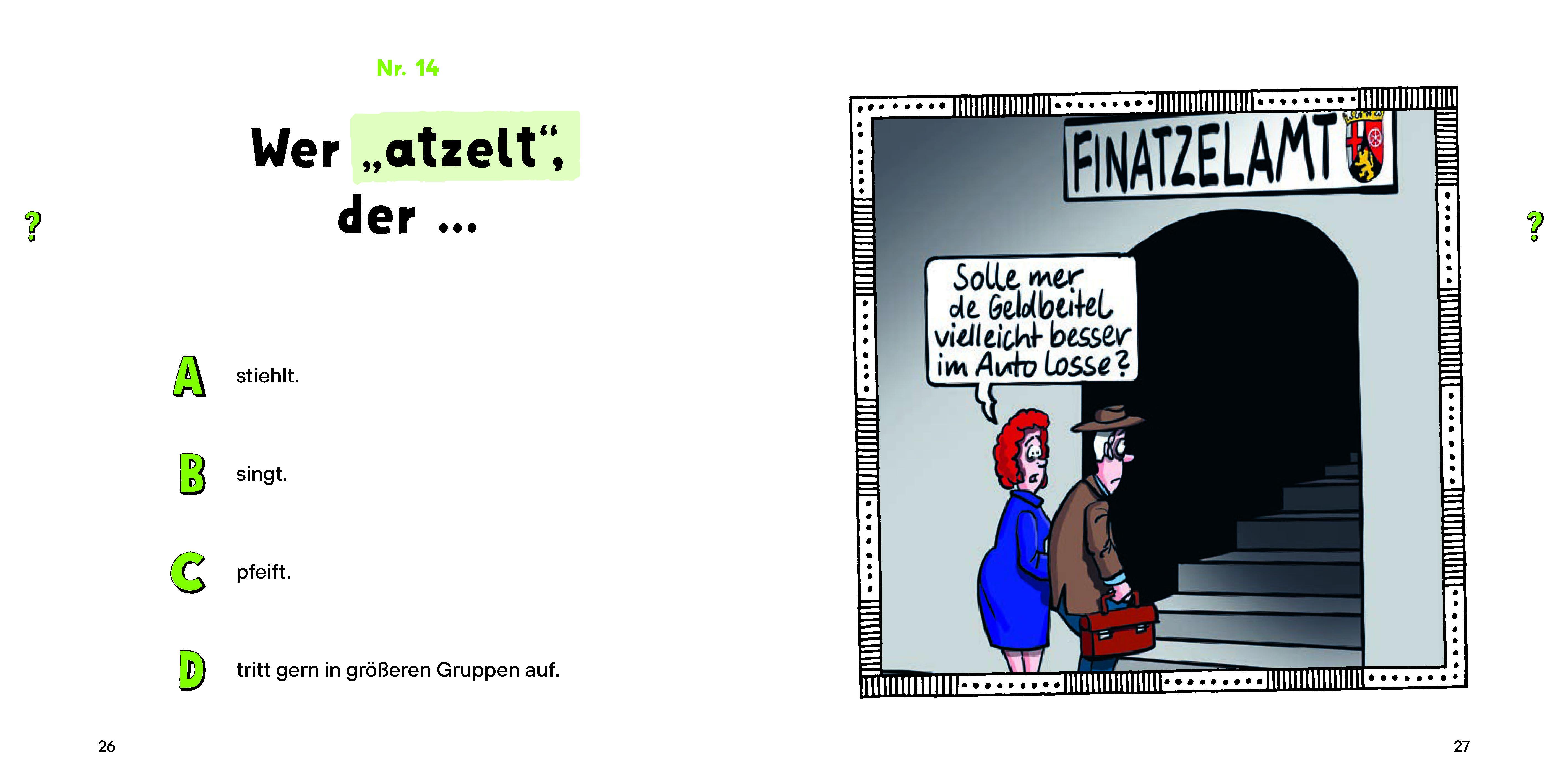 Beispielinhalt (Bild) Können Sie Pfälzisch? - Edition Babbelgosch