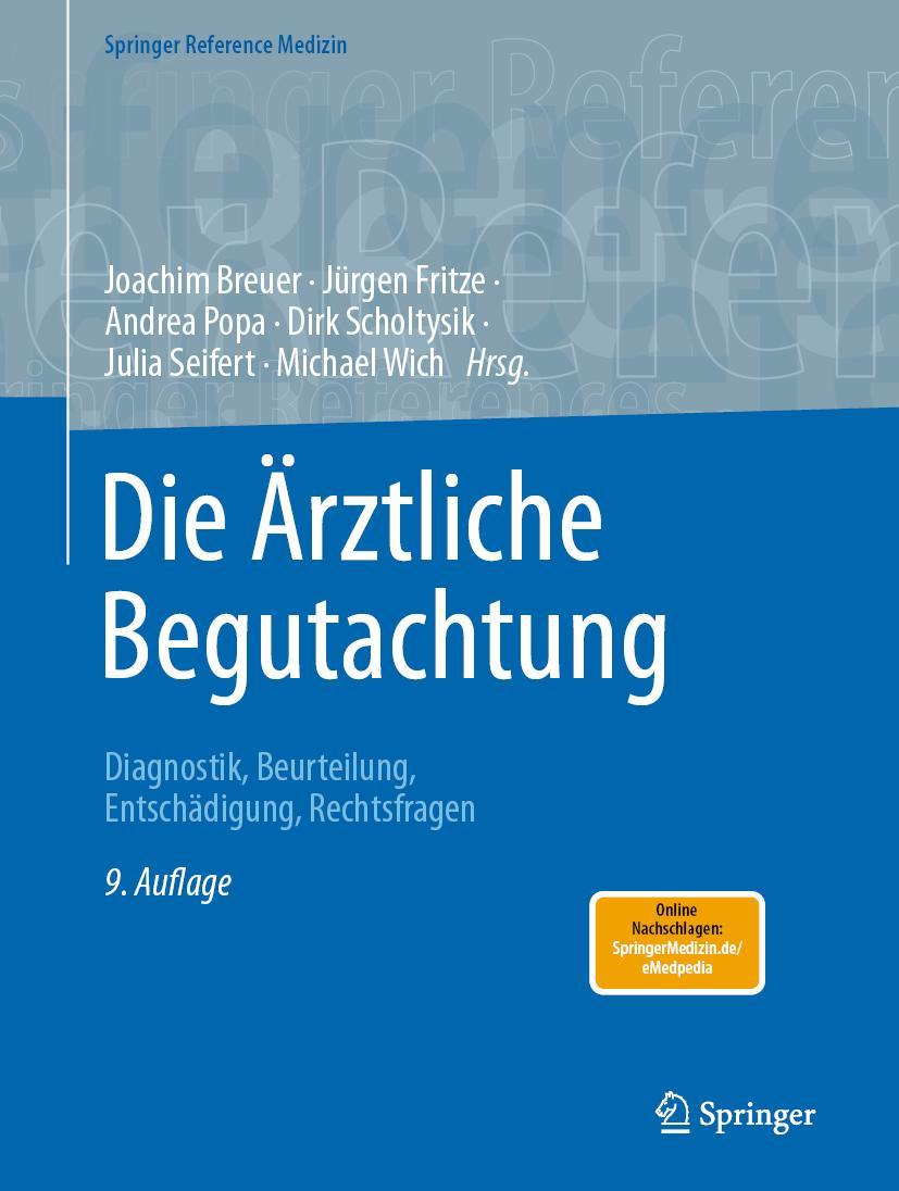 Vorderes Coverbild Die Ärztliche Begutachtung