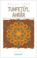Vorderes Coverbild Tuhfetül Ahrar