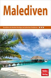 Vorderes Coverbild Nelles Guide Reiseführer Malediven 2022/23