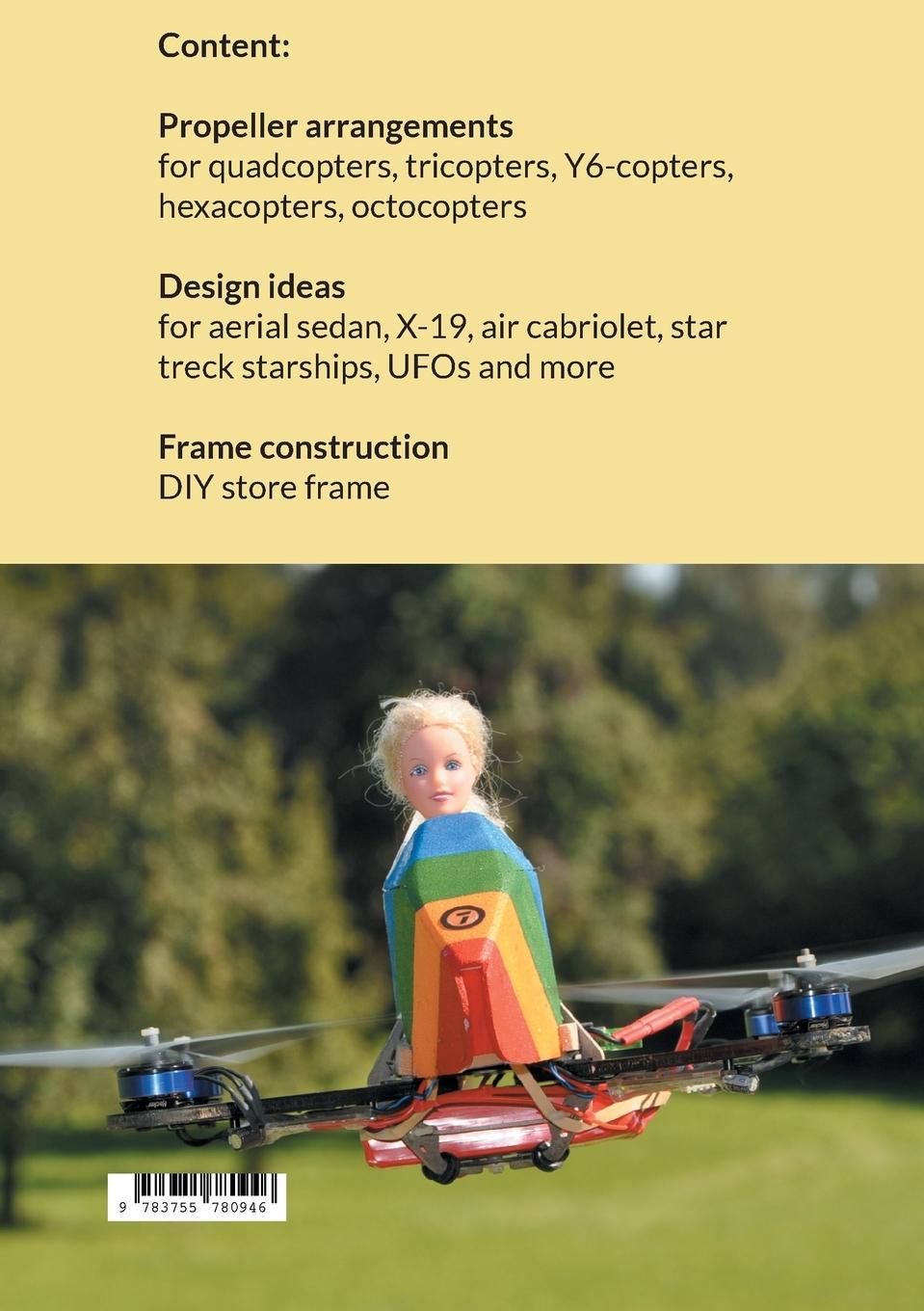 Rückseitencover Design Ideas for Drones, Multicopters and Quadcopters