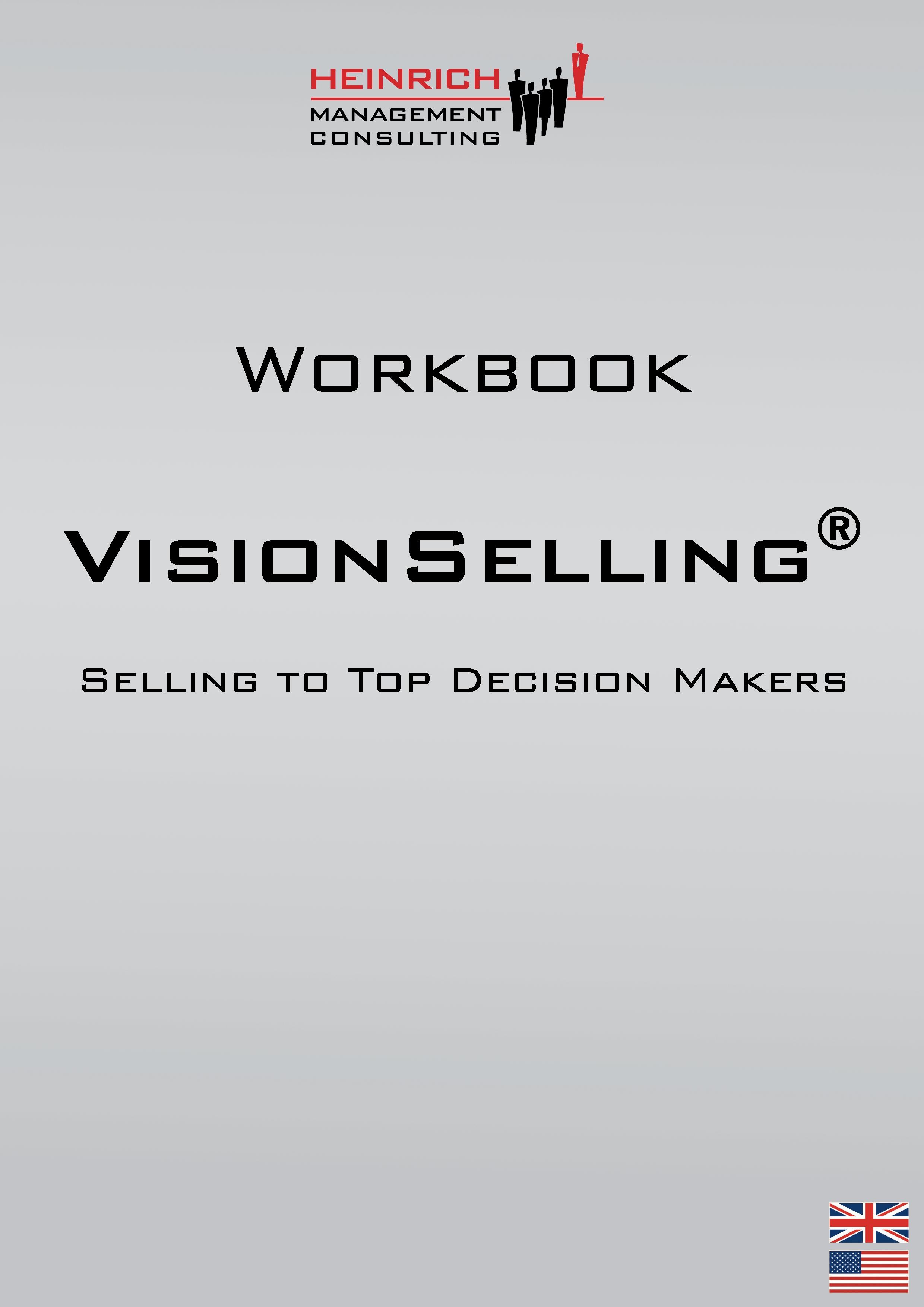 Vorderes Coverbild Workbook Visionselling