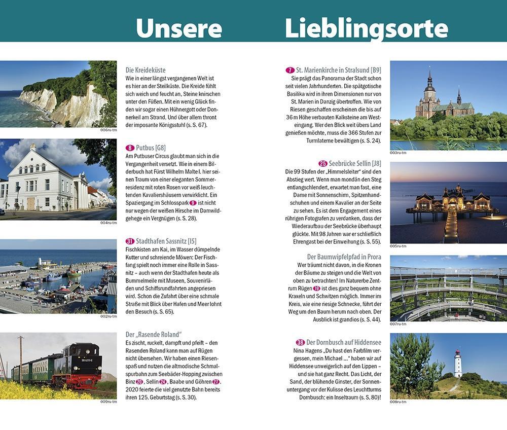 Beispielinhalt (Bild) Reise Know-How InselTrip Rügen mit Hiddensee und Stralsund