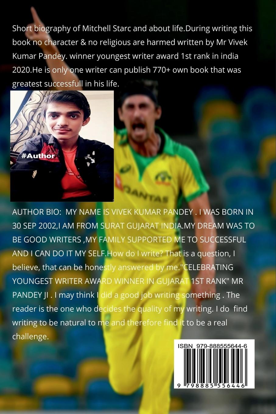 Rückseitencover Mitchell Starc