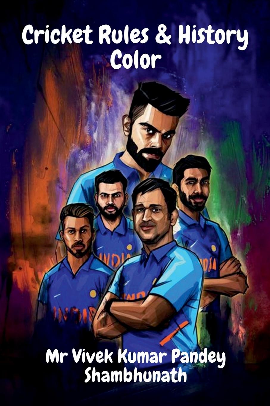 Vorderes Coverbild Cricket Rules & History Color