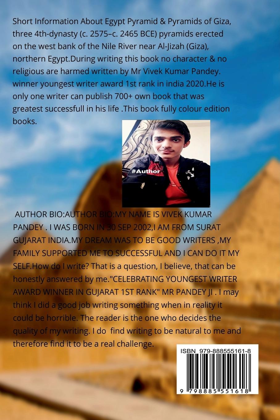 Rückseitencover Egypt Pyramid Colour