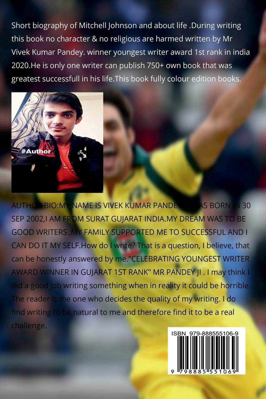 Rückseitencover Mitchell Johnson Colour