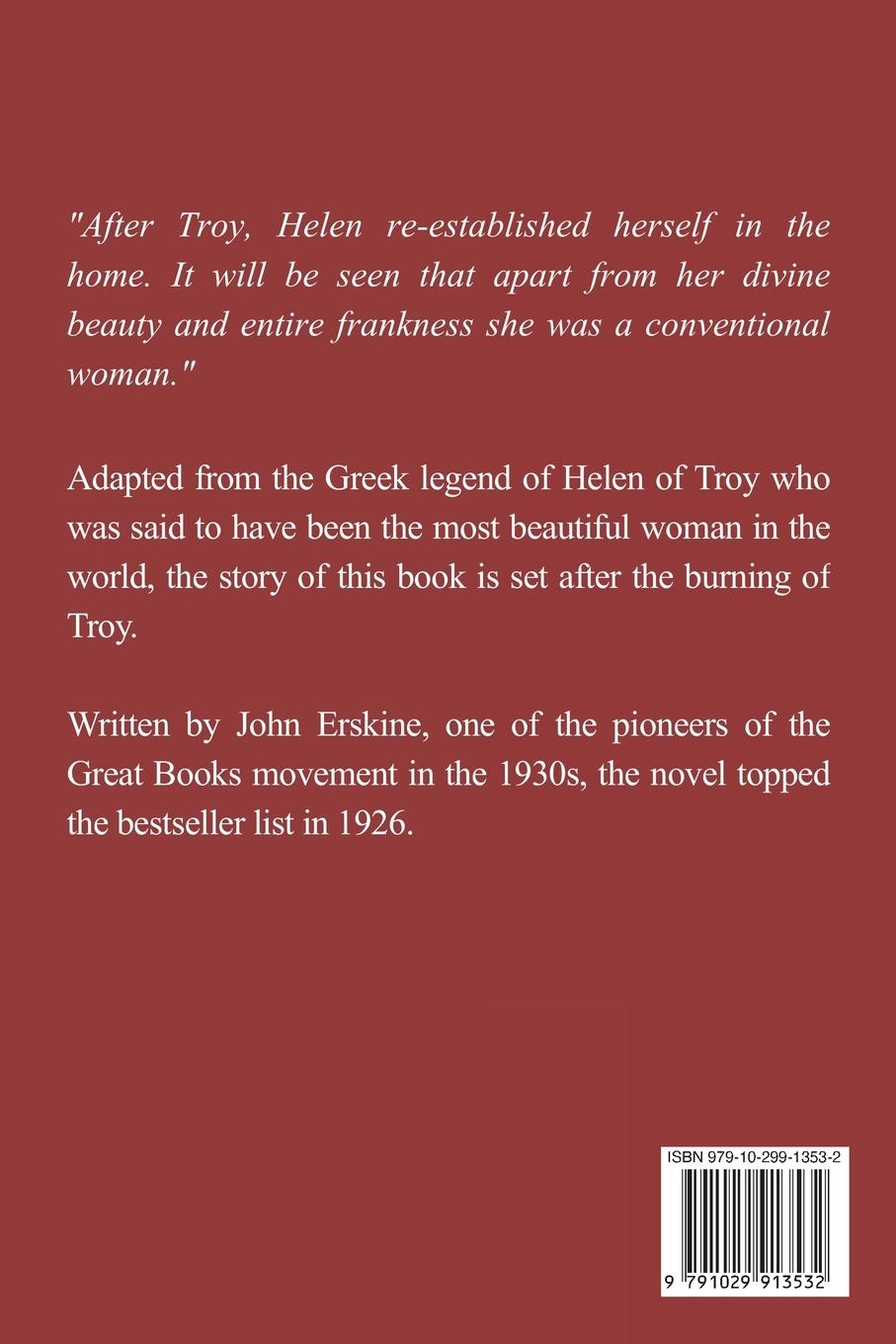 Rückseitencover The private life of Helen of Troy