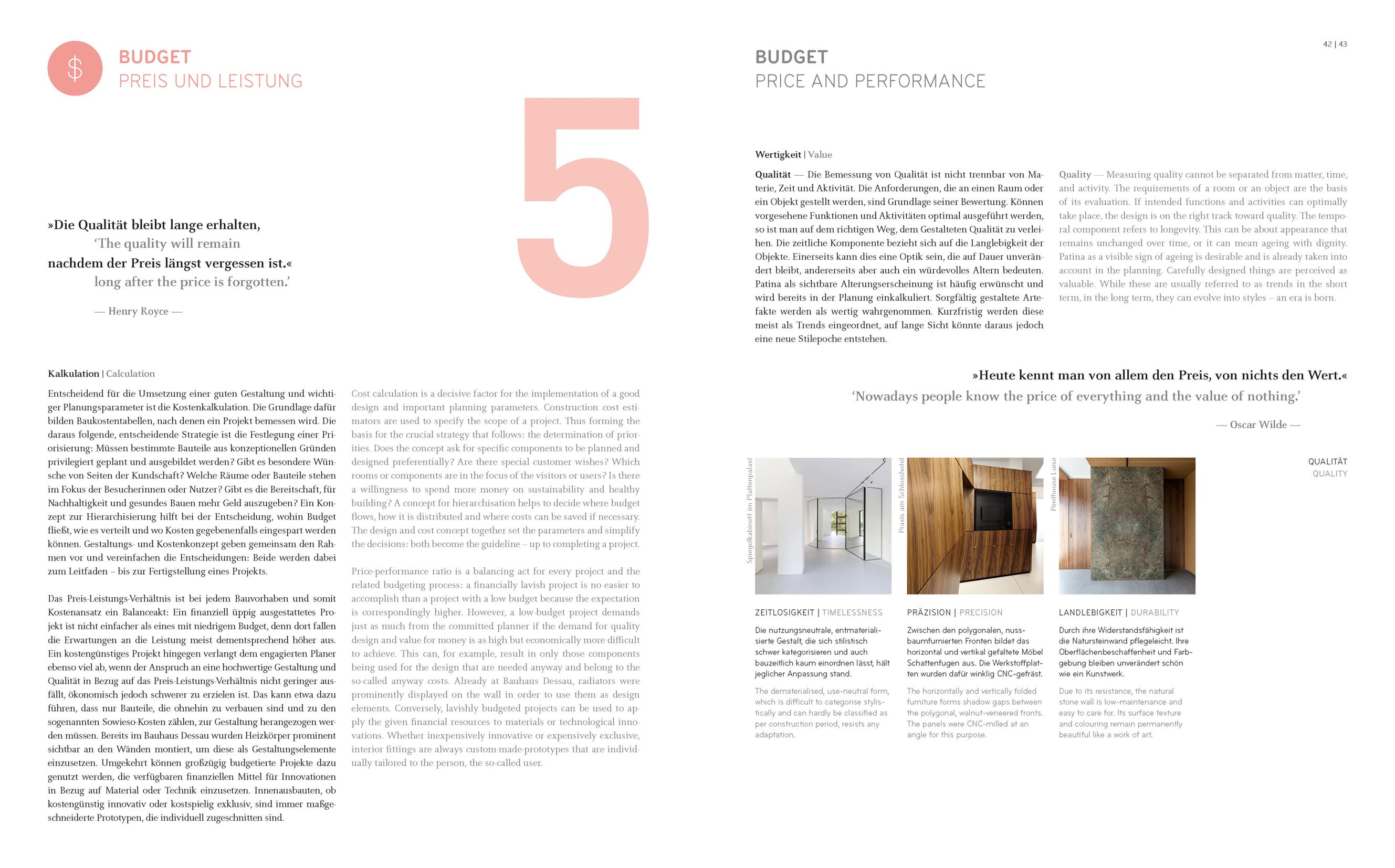 Beispielinhalt (Bild) Innenarchitektur