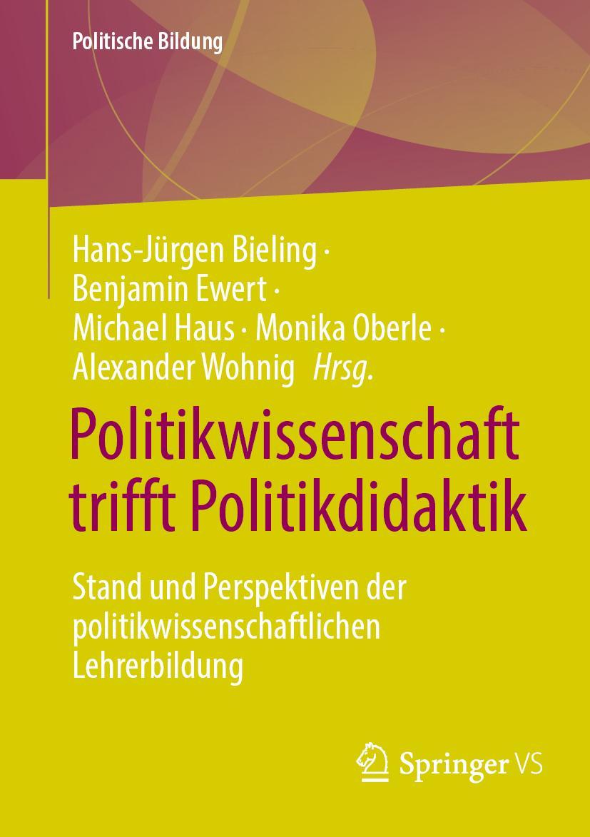 Vorderes Coverbild Politikwissenschaft trifft Politikdidaktik