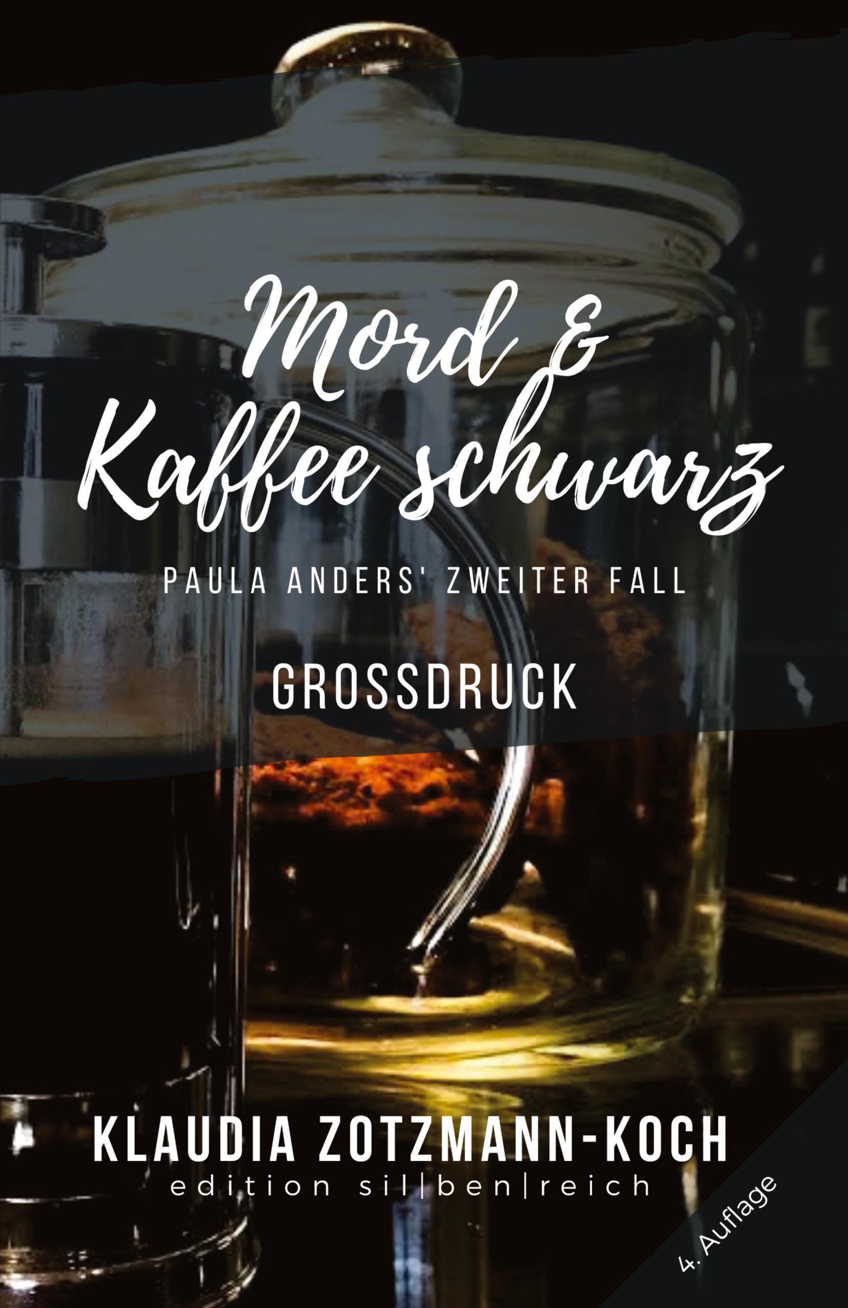 Vorderes Coverbild Mord & Kaffee schwarz
