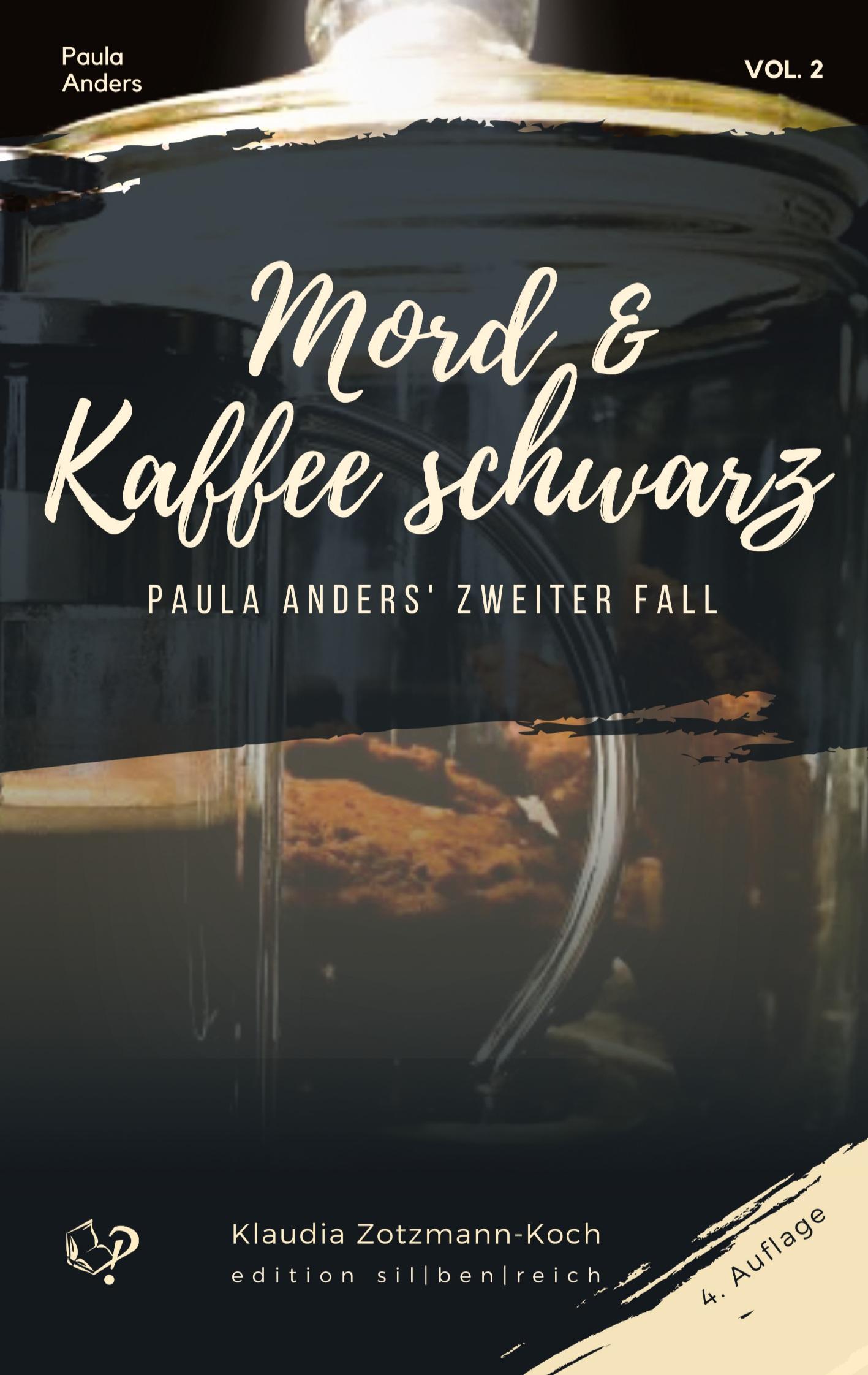 Vorderes Coverbild Mord & Kaffee schwarz