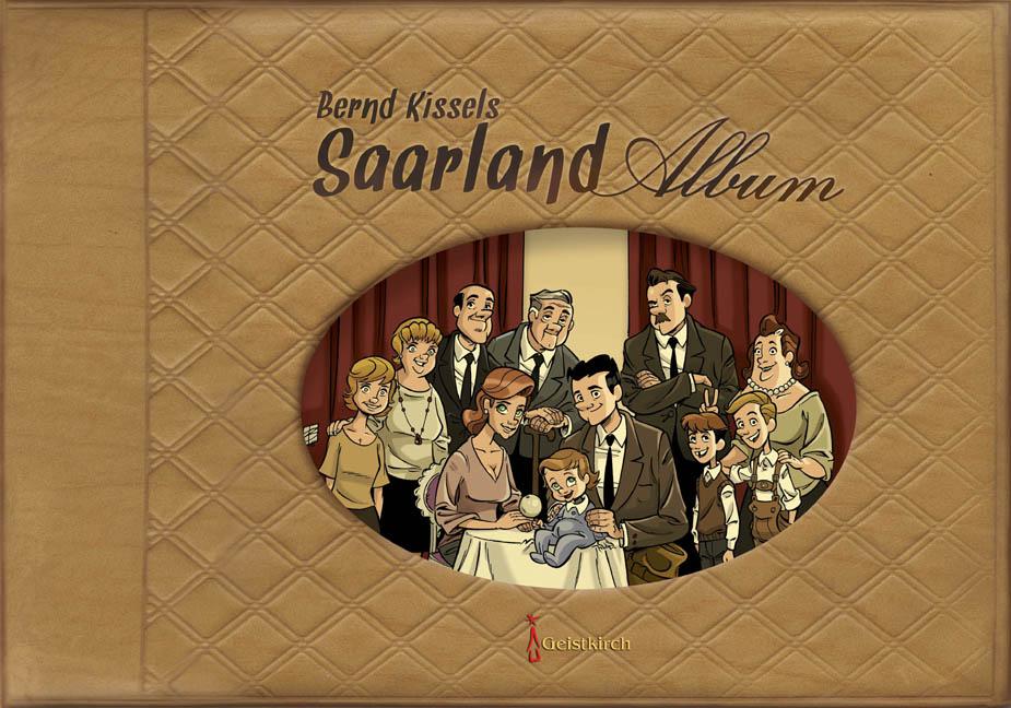 Vorderes Coverbild Bernd Kissels SaarlandAlbum