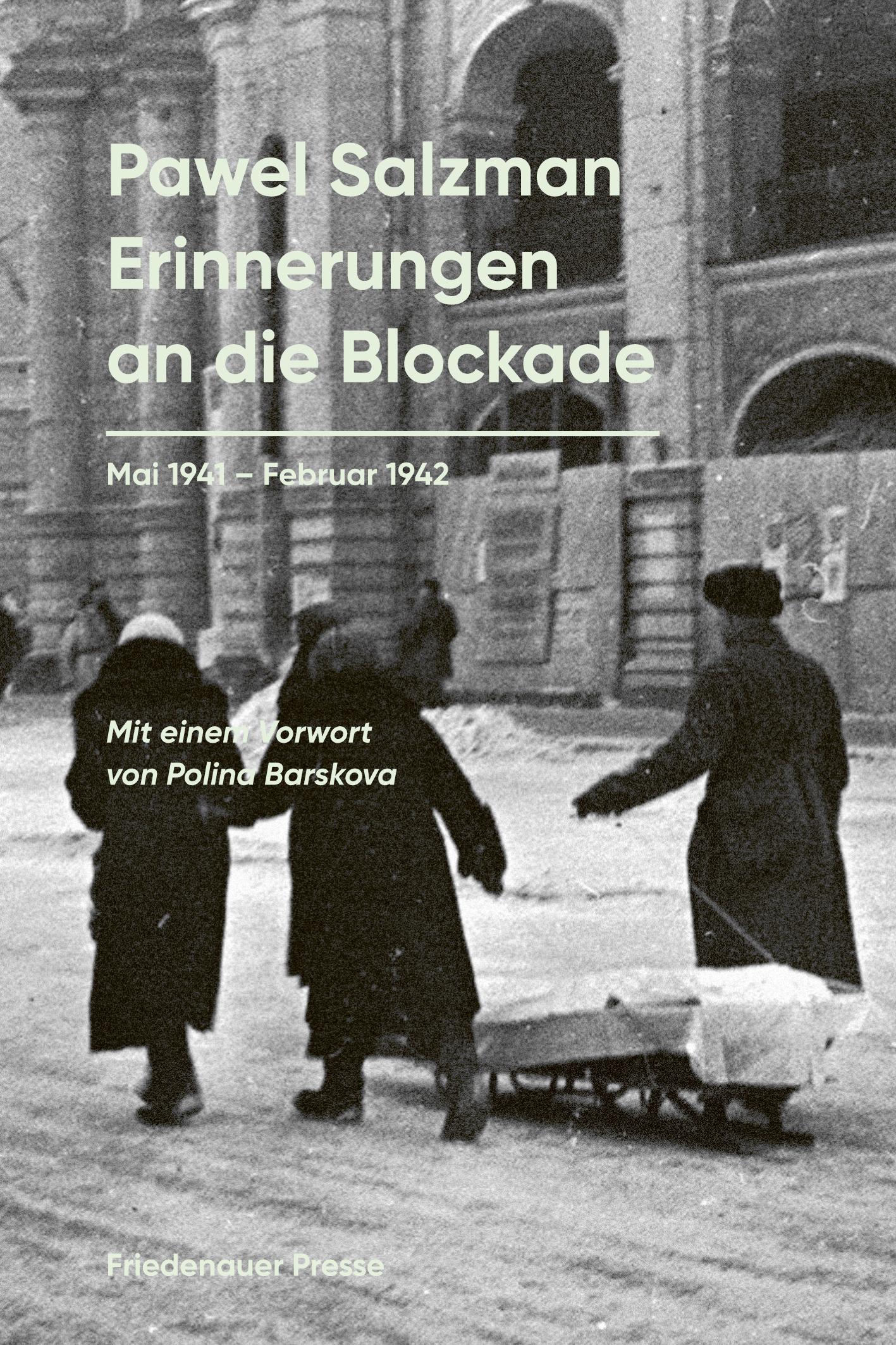 Vorderes Coverbild Erinnerungen an die Blockade
