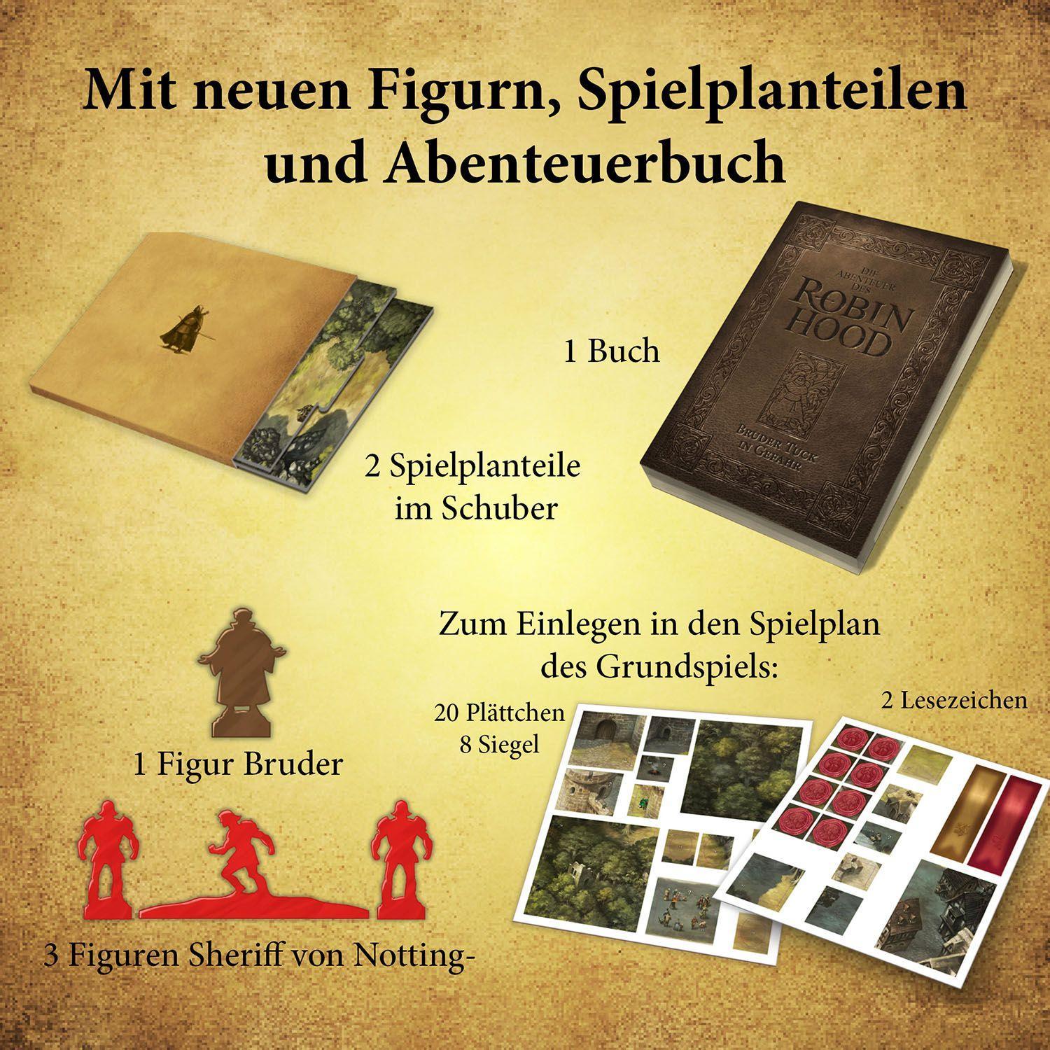 Beispielinhalt (Bild) Die Abenteuer des Robin Hood - Die Bruder Tuck Erweiterung