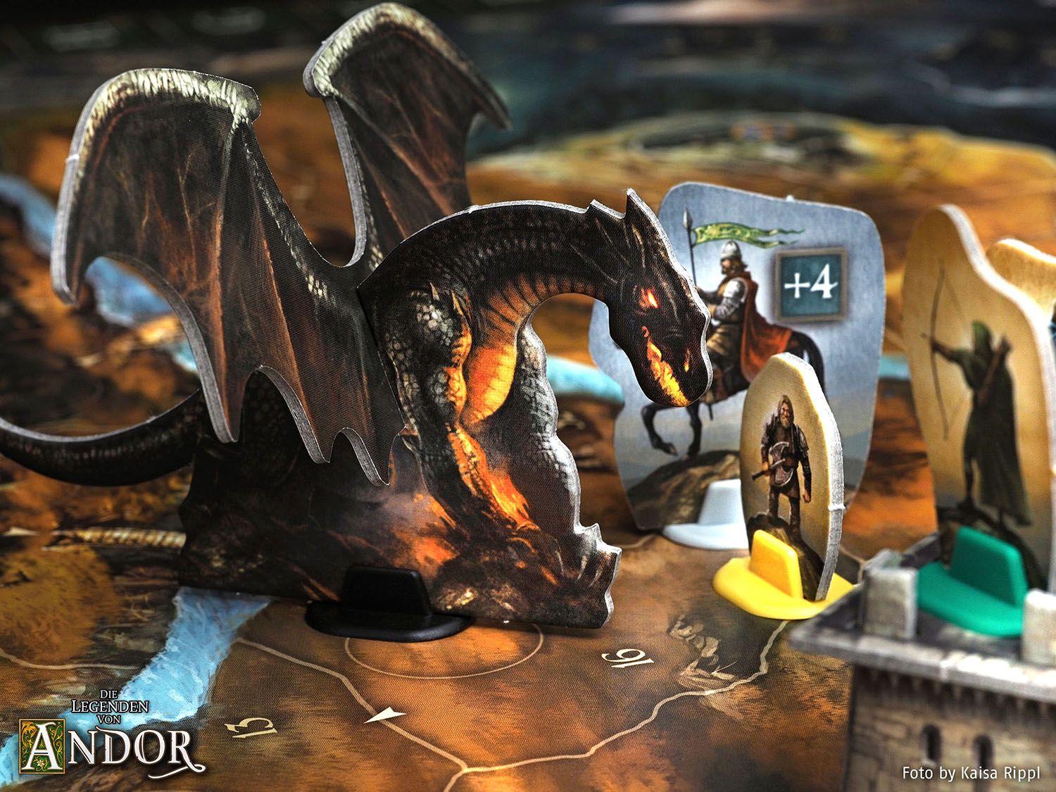 Beispielinhalt (Bild) Die Legenden von Andor - Big Box