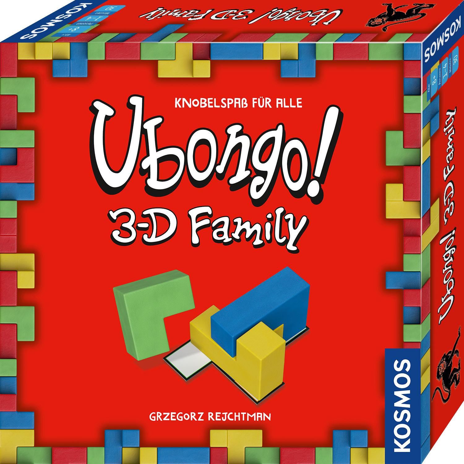 Vorderes Coverbild Ubongo 3-D Family