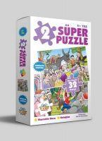 Vorderes Coverbild 2 Süper Puzzle Nasrettin Hoca- Keloglan 32 Parca