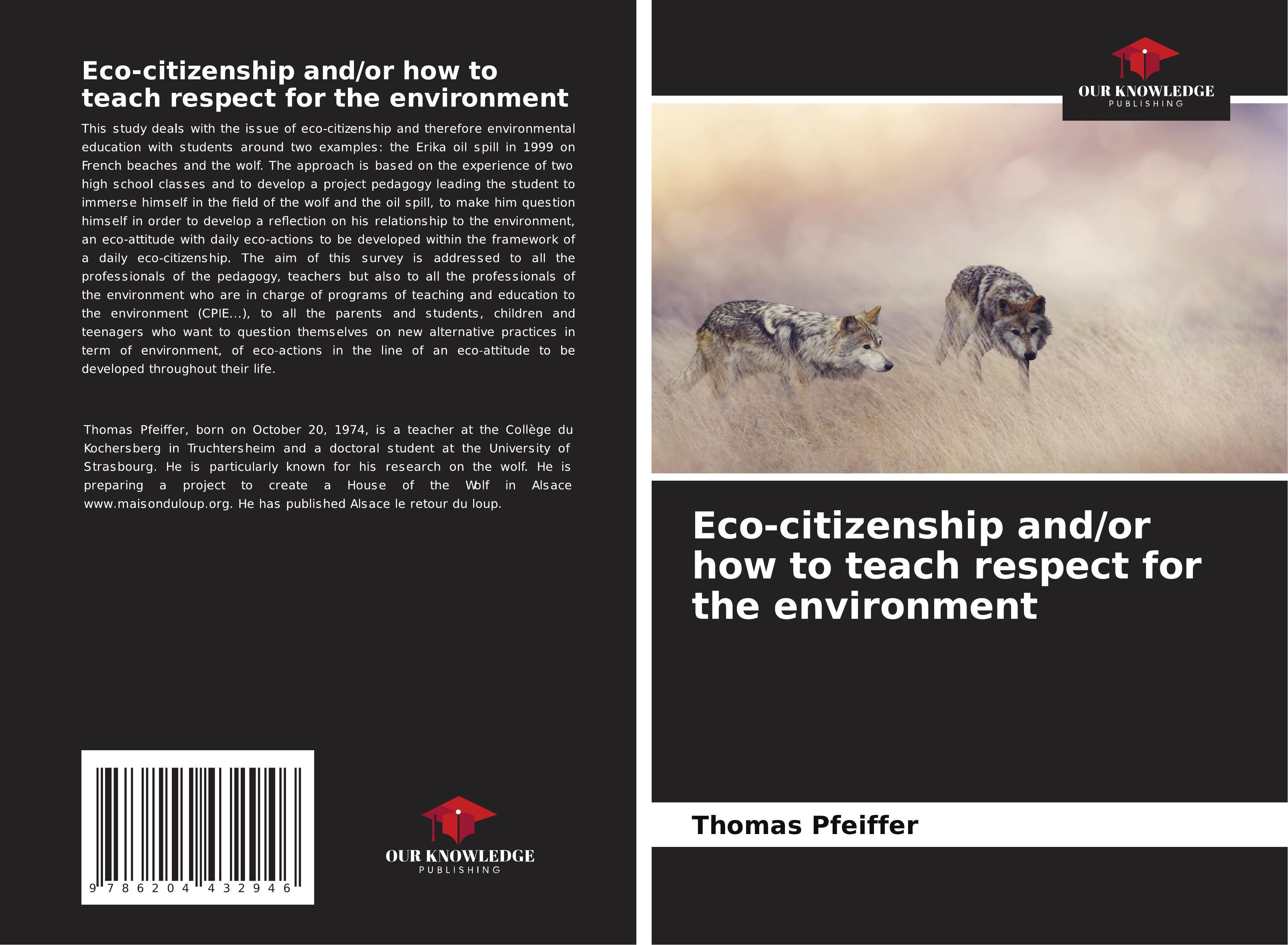 Vorderes Coverbild Eco-citizenship and/or how to teach respect for the environment