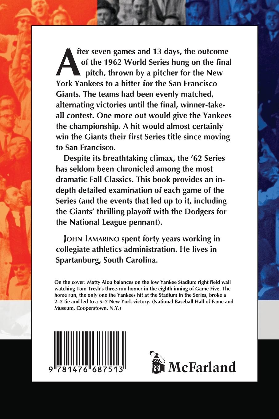 Rückseitencover Seven Games in '62