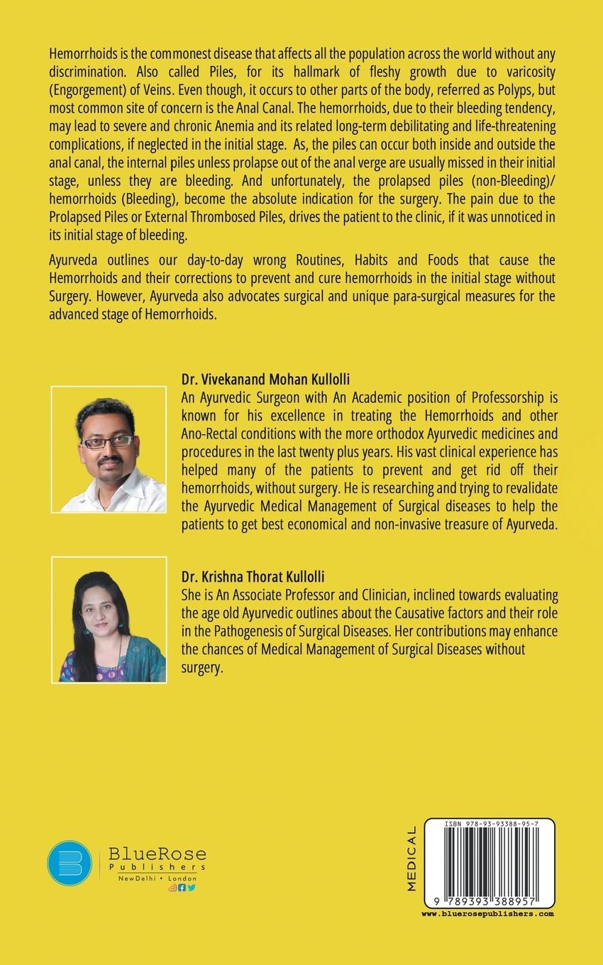Rückseitencover Heal Hemorrhoids Through Ayurveda