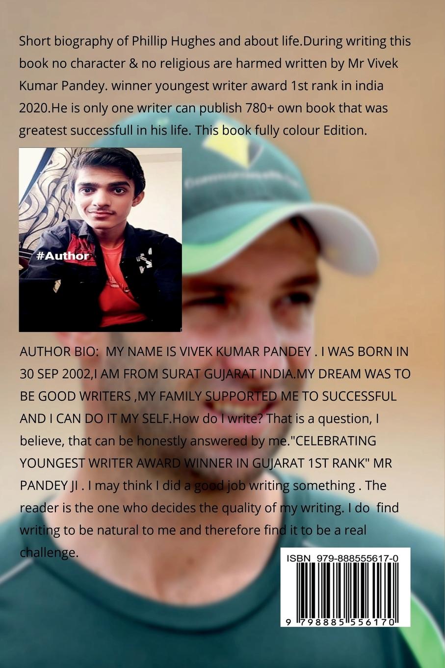 Rückseitencover Phillip Hughes Color