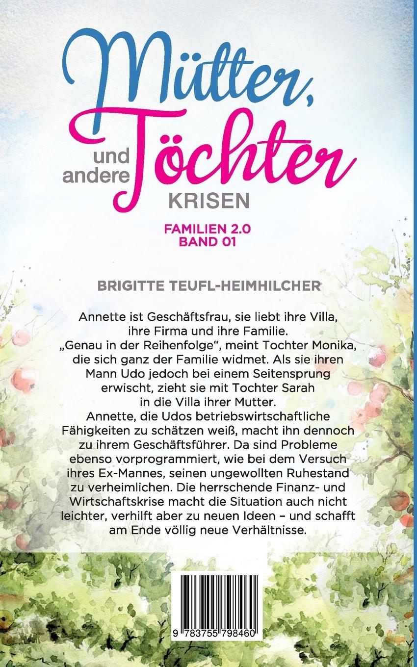 Rückseitencover Mütter, Töchter und andere Krisen