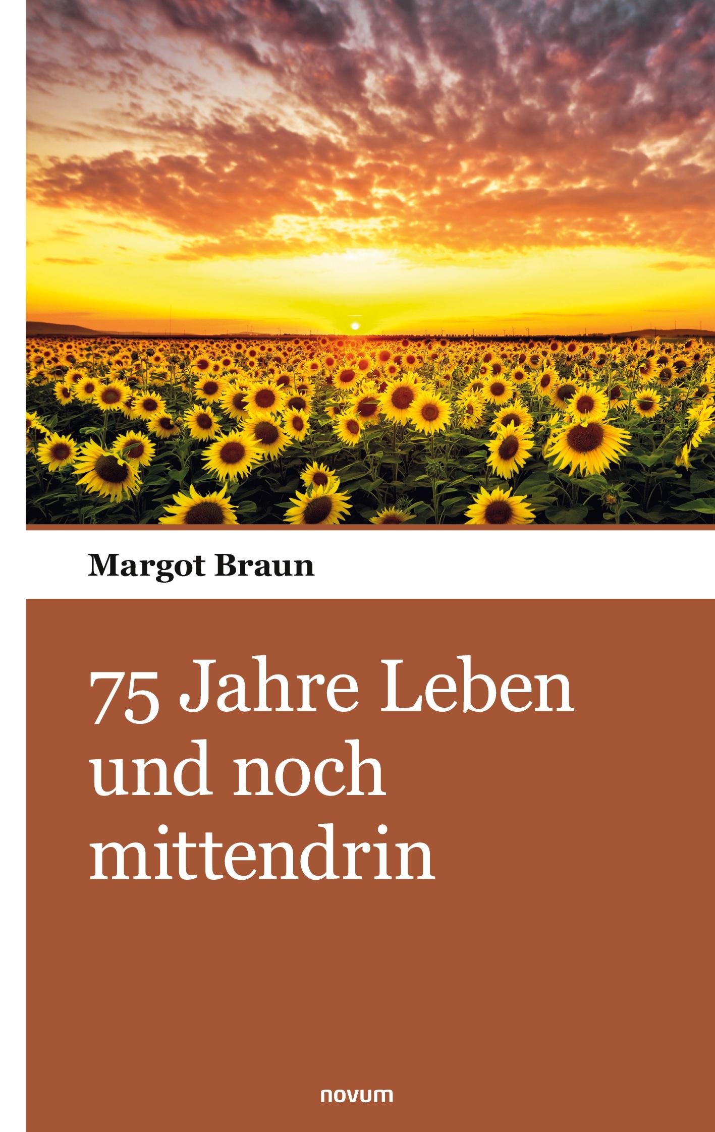 Vorderes Coverbild 75 Jahre Leben und noch mittendrin