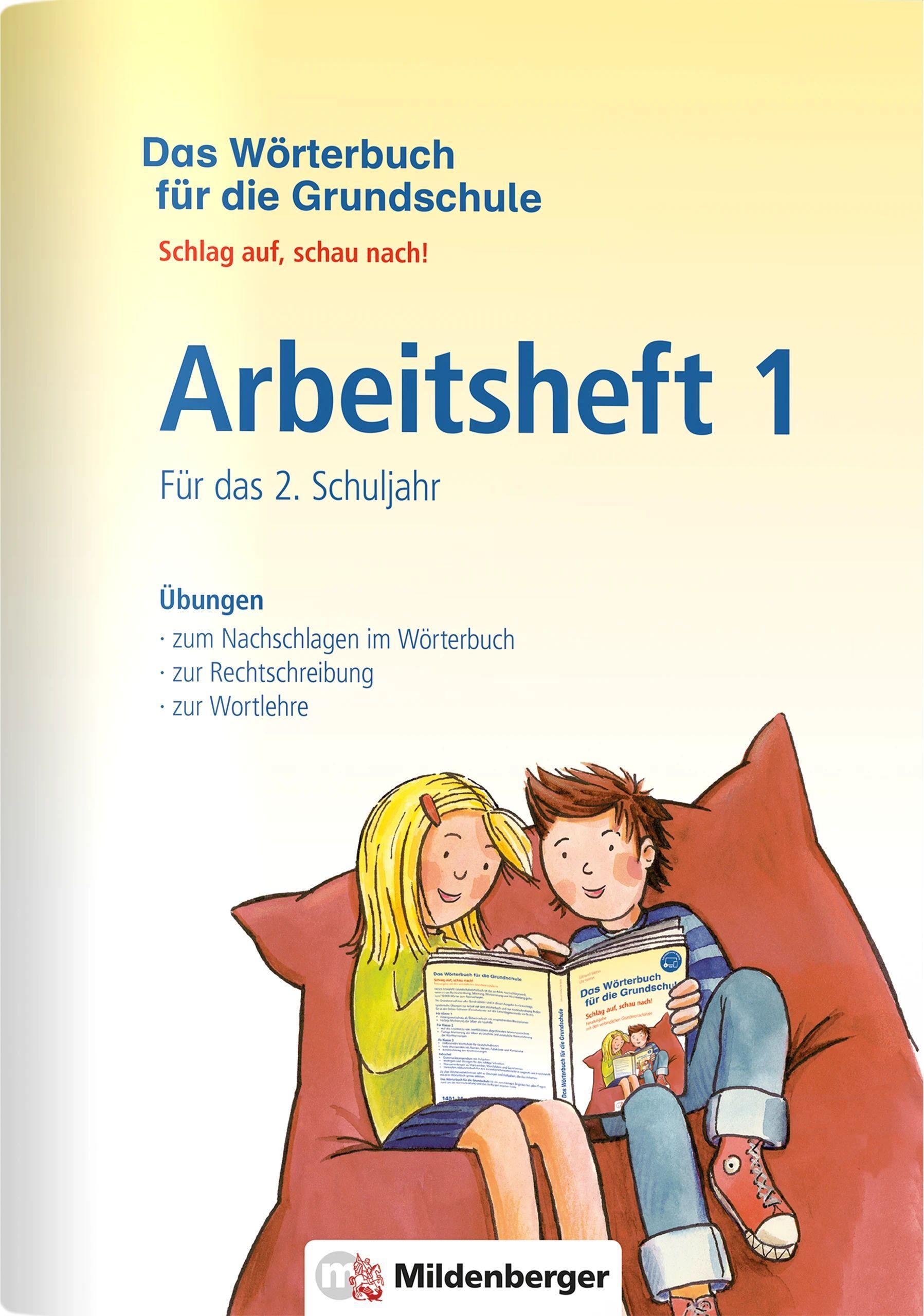 Vorderes Coverbild Das Wörterbuch für die Grundschule - Arbeitsheft 1 · Für das 2. Schuljahr