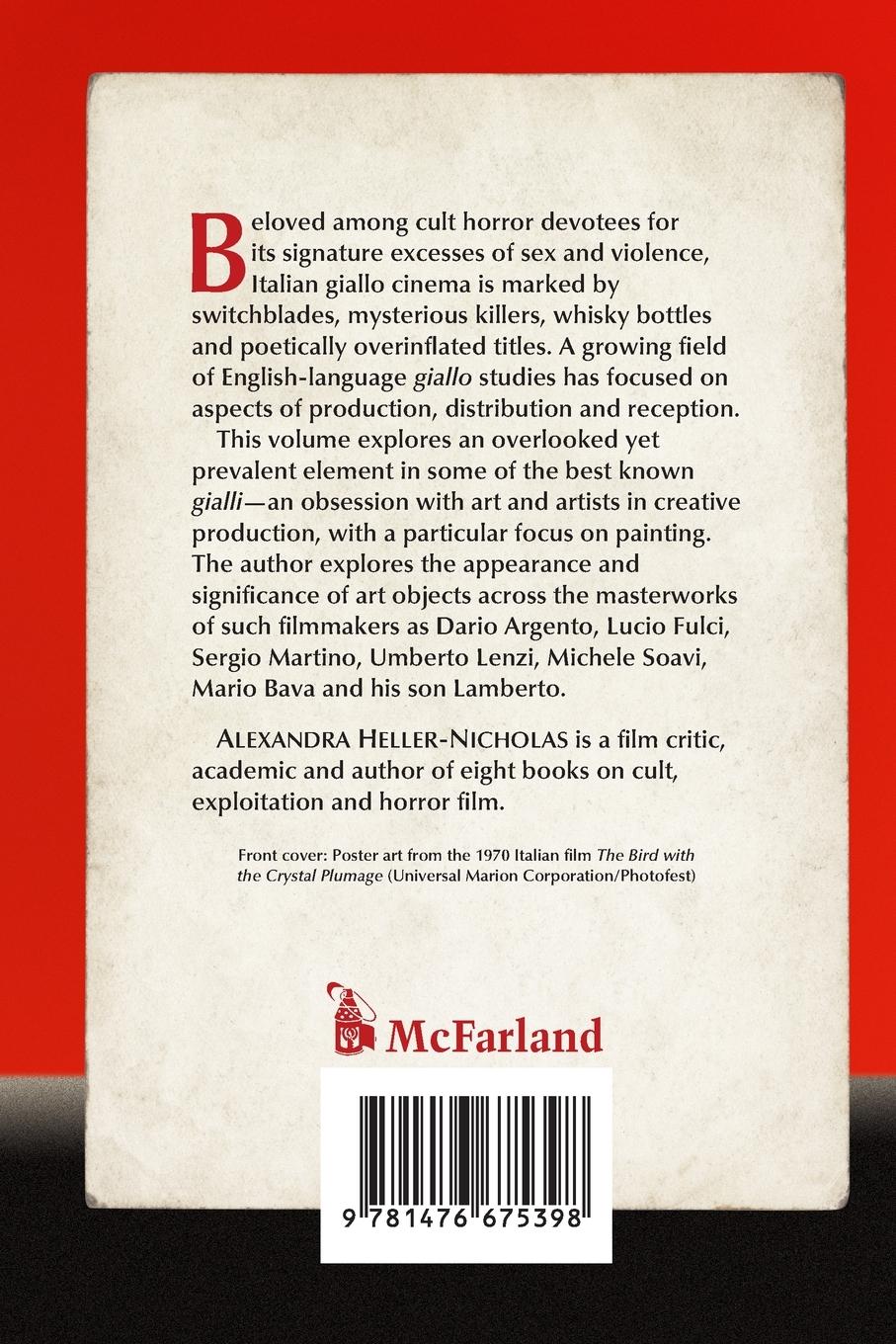 Rückseitencover The Giallo Canvas