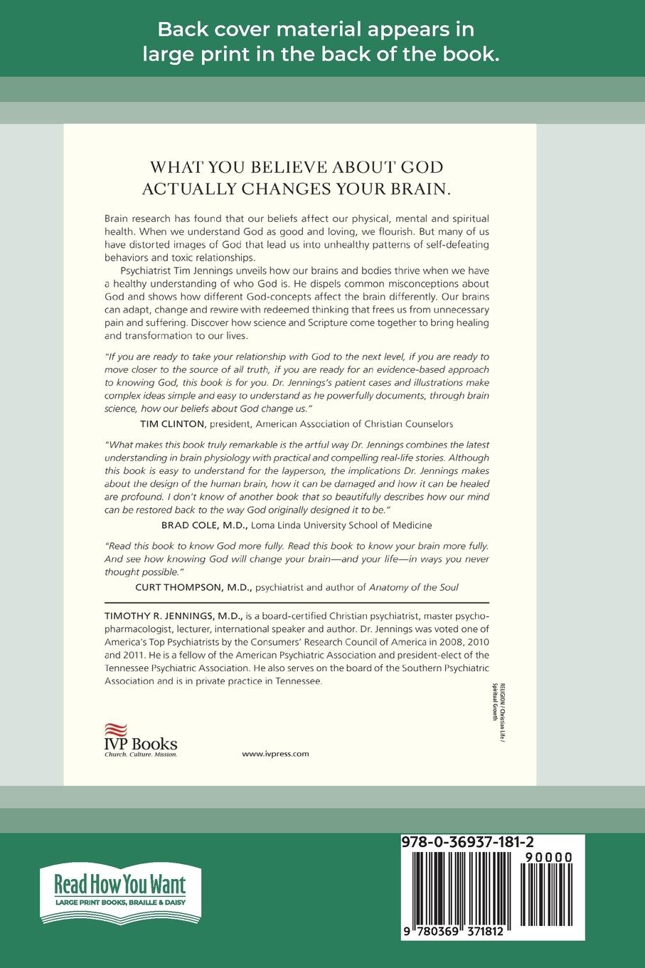 Rückseitencover The God-Shaped Brain