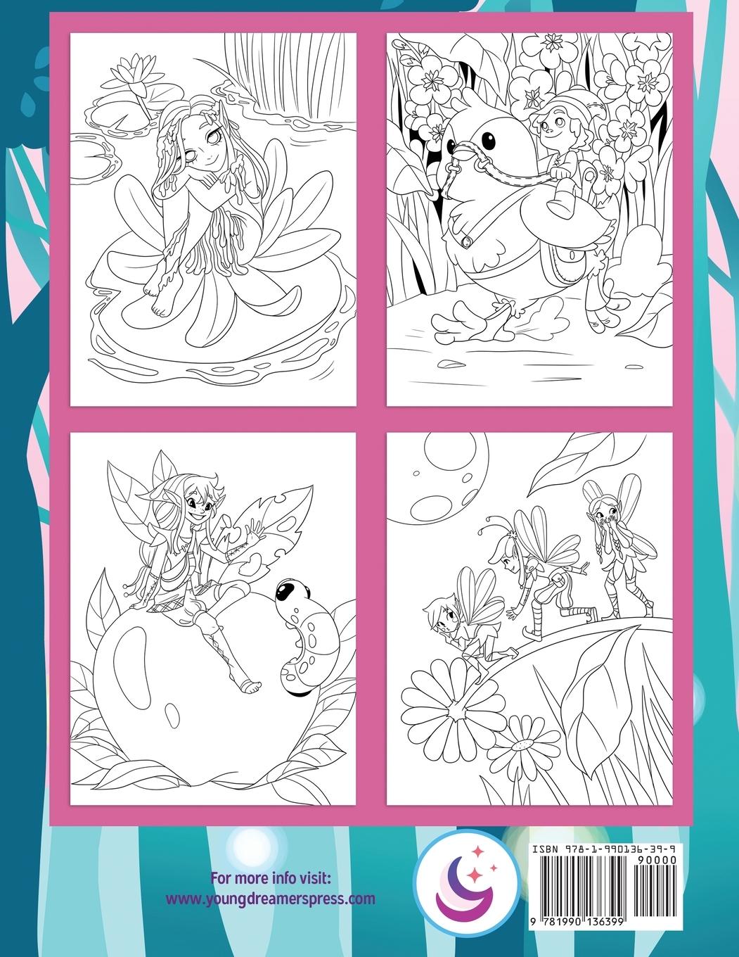 Rückseitencover Fairy Coloring Book