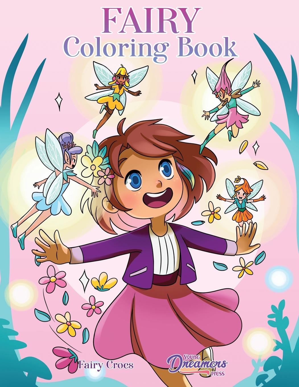 Vorderes Coverbild Fairy Coloring Book