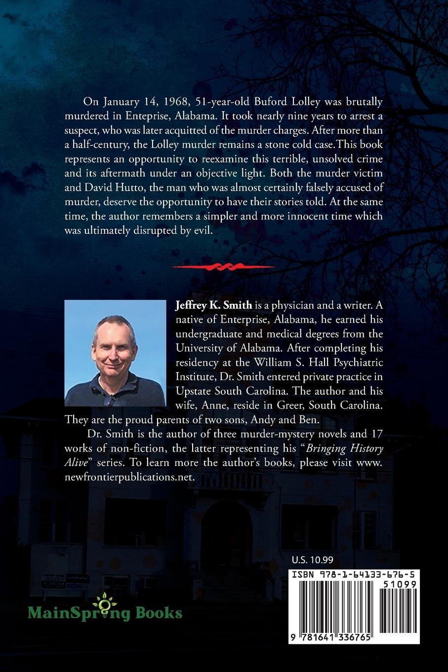 Rückseitencover A Lingering Evil