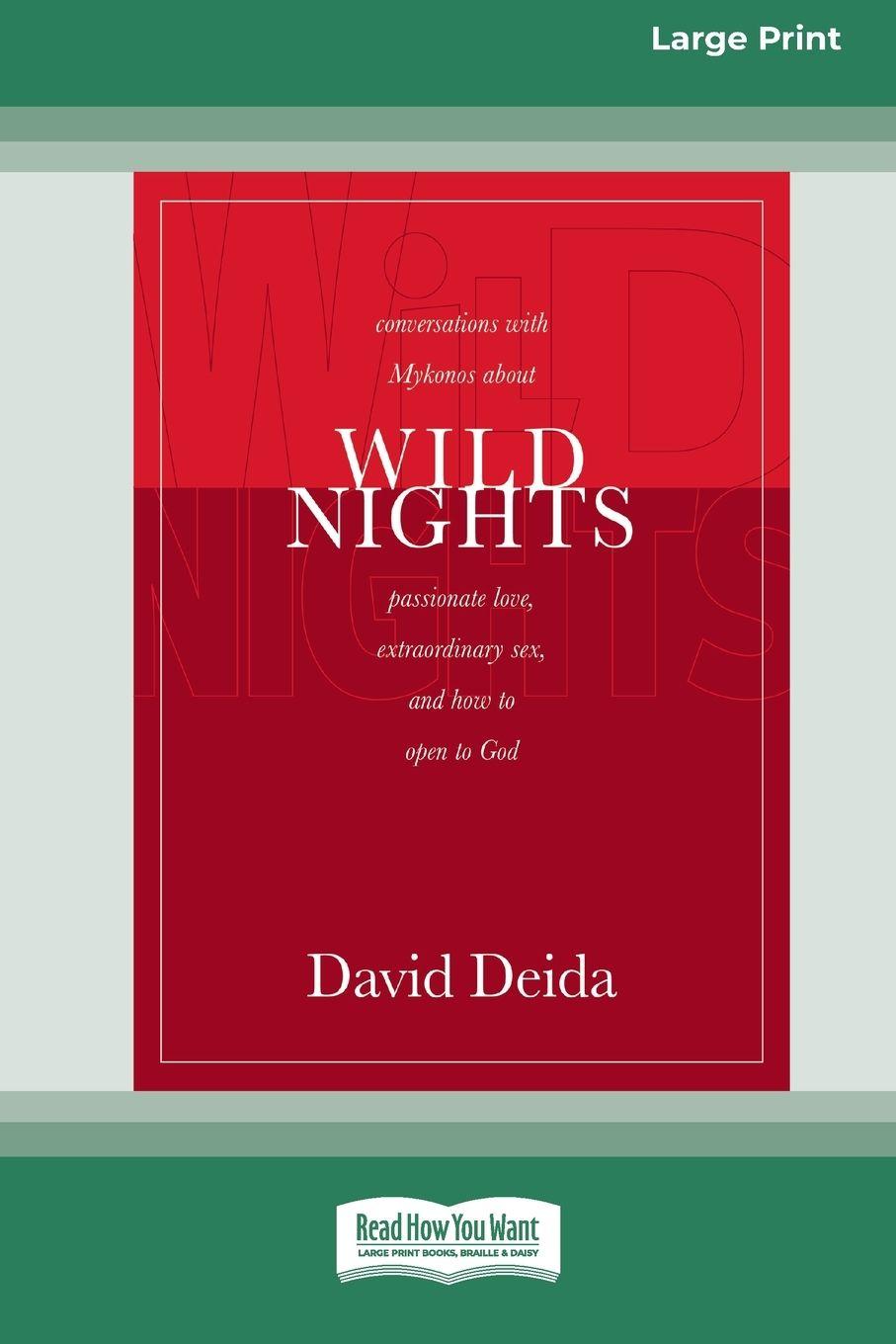 Vorderes Coverbild Wild Nights (16pt Large Print Edition)