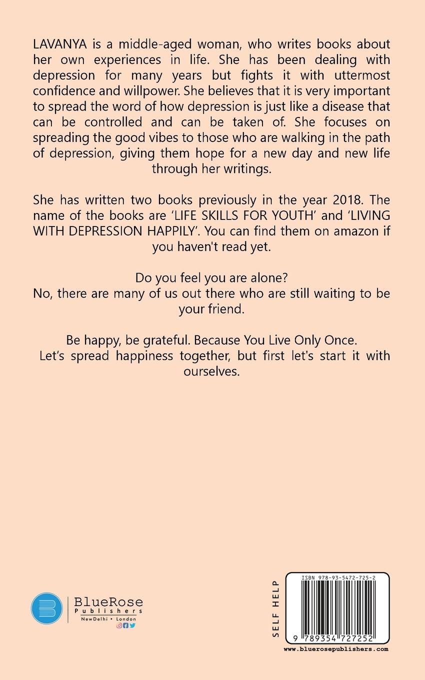 Rückseitencover Hey I Am Your Friend If You Have Depression