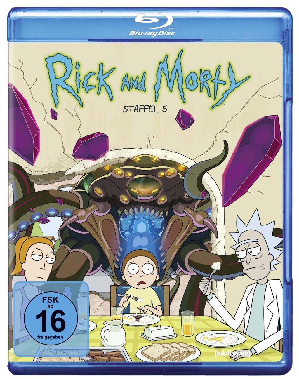 Vorderes Coverbild Rick and Morty